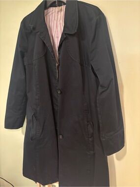 Old Navy Y2K Women’s Black Trench Coat